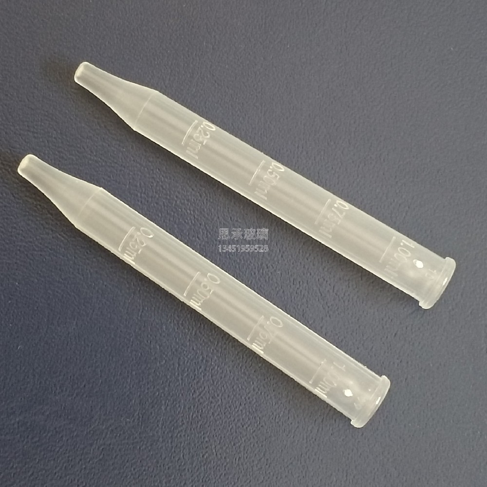 7*65mm 尖头塑料滴管带刻度  产品编号：SZDP-65-1